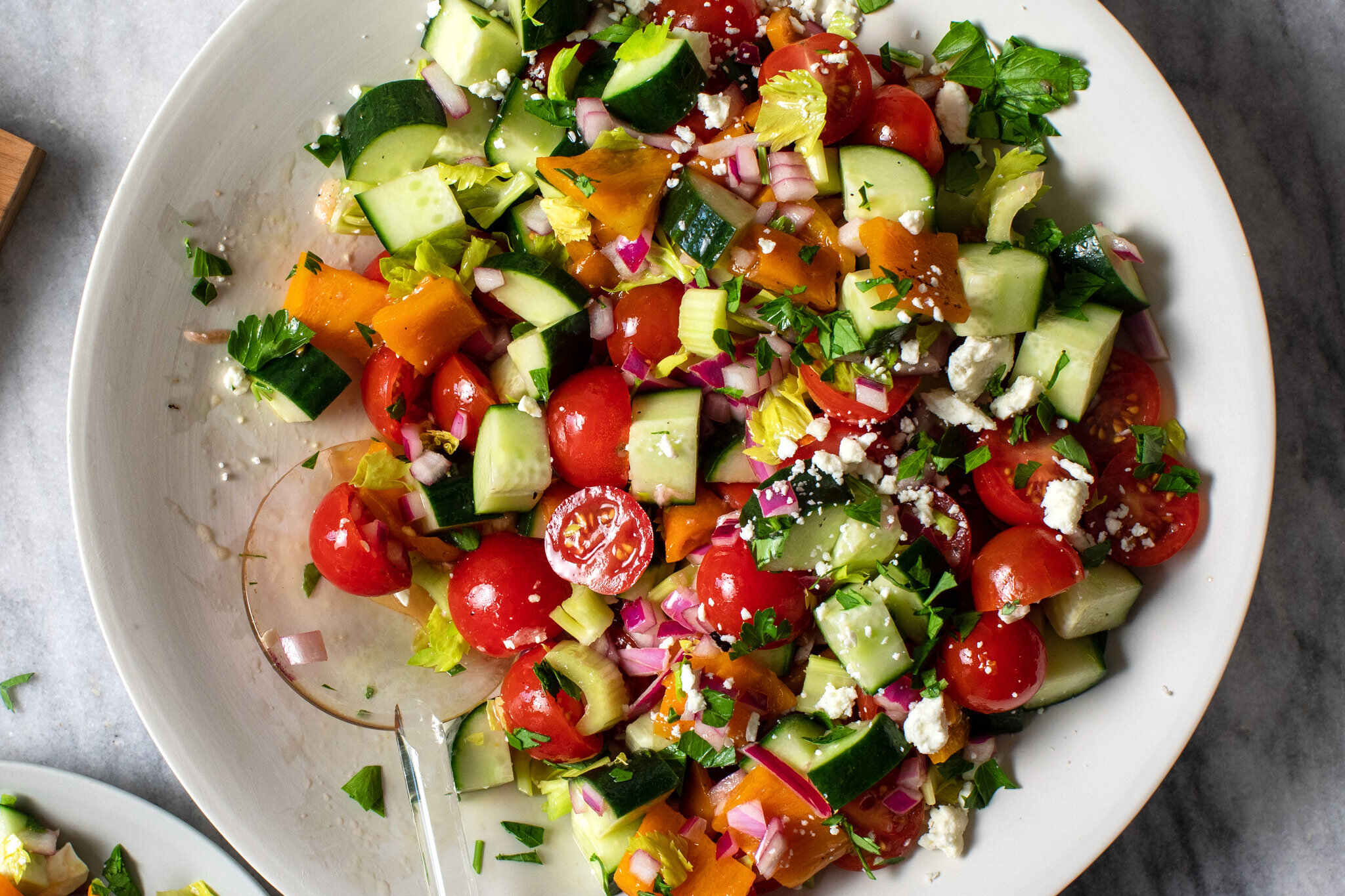 cucumber-tomato-salad-simple-finely-chopped