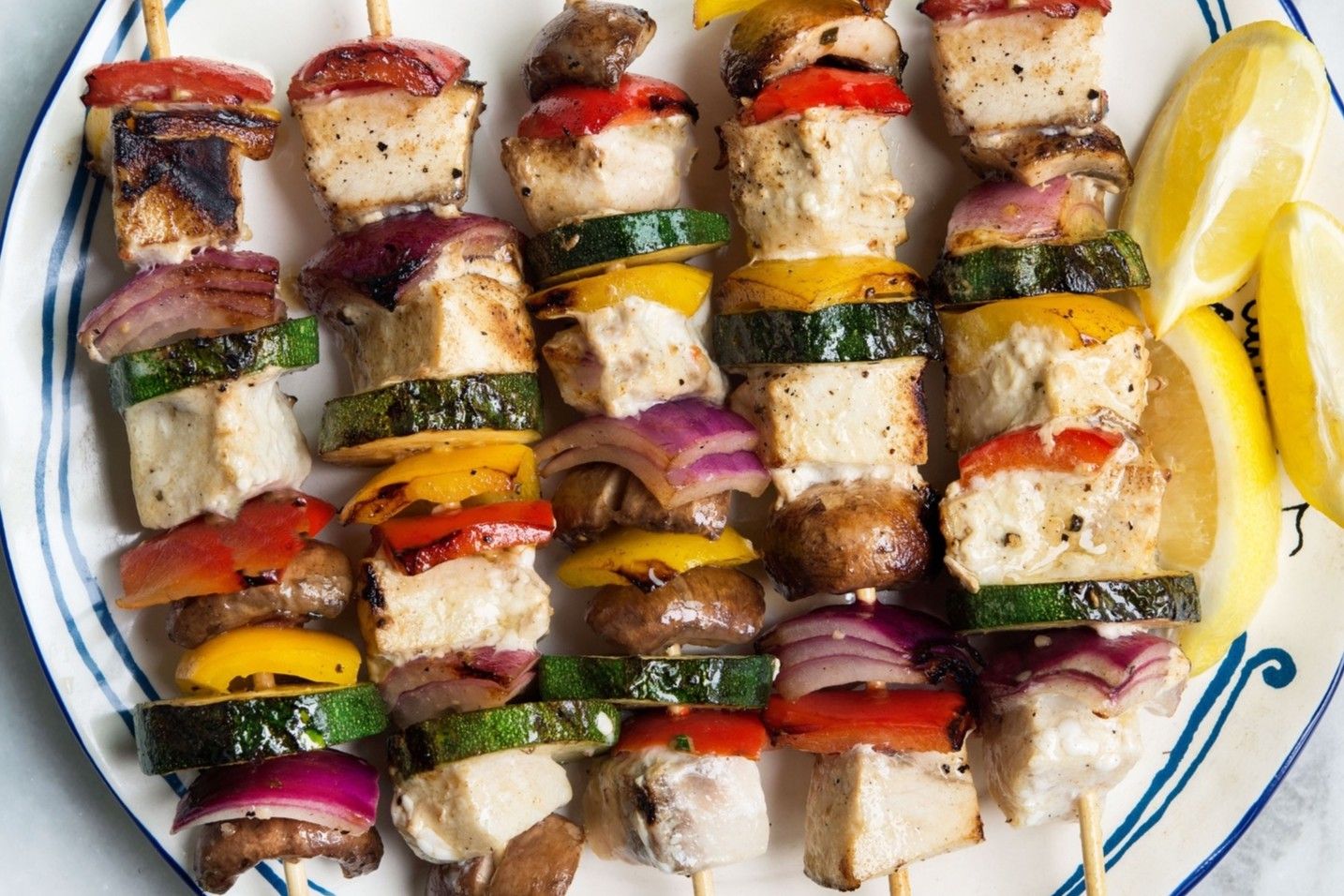 grilled-fish-skewers-swordfish-tuna-cubes