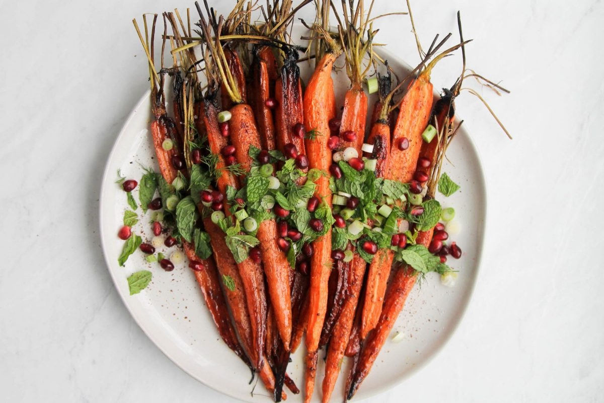 pomegranate-glazed-carrots