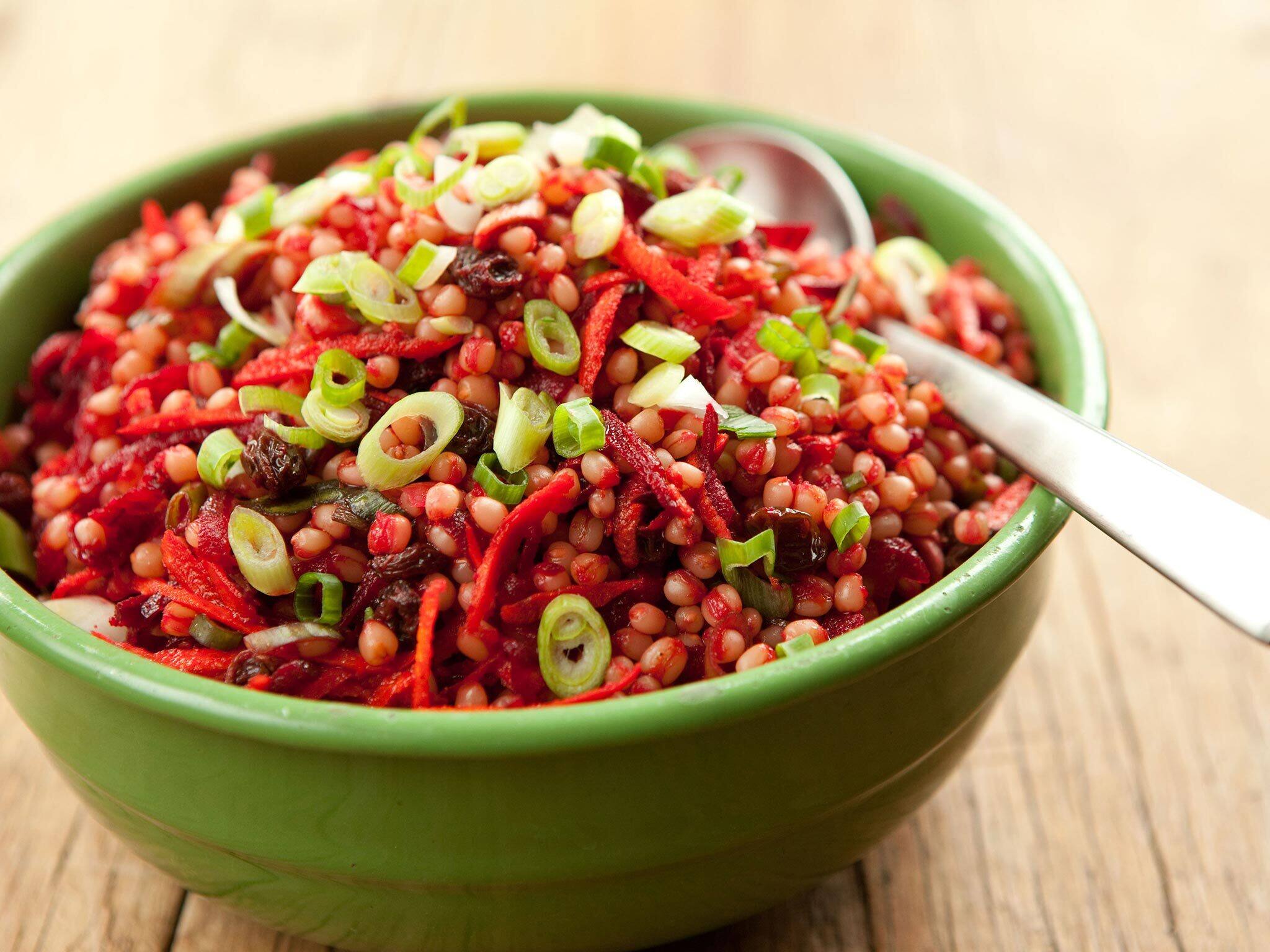 wheat-berry-salad-with-herbs-pomegranate